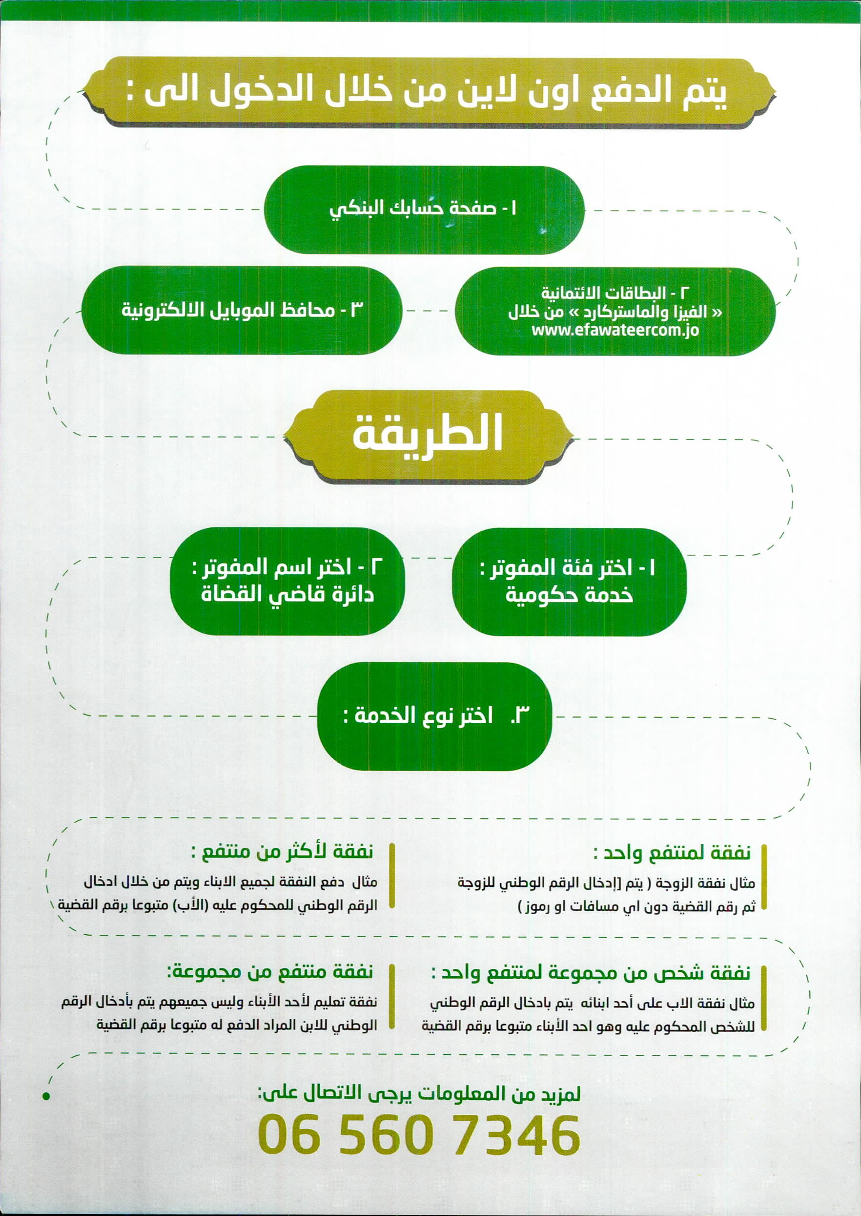 بروشور النفقات الشرعية
